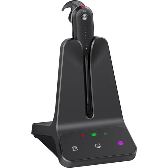 Yealink WH63 E2 Teams Trådløst Øretelefon Headset, Sort