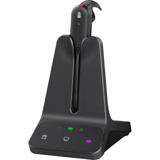 Yealink WH63 E2 UC Trådløst Headset med Ørekrog, Sort