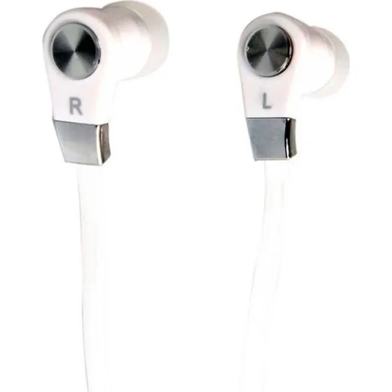 Media-Tech MAGICSOUND DS-2 Øreproptelefoner med mik. Hvid