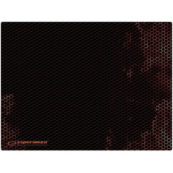 Esperanza Flame Maxi Gaming Musemåtte 40x30 cm, Sort