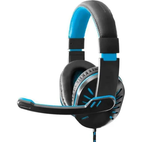 Esperanza EGH330B Gaming Headset, Blå, Kablet