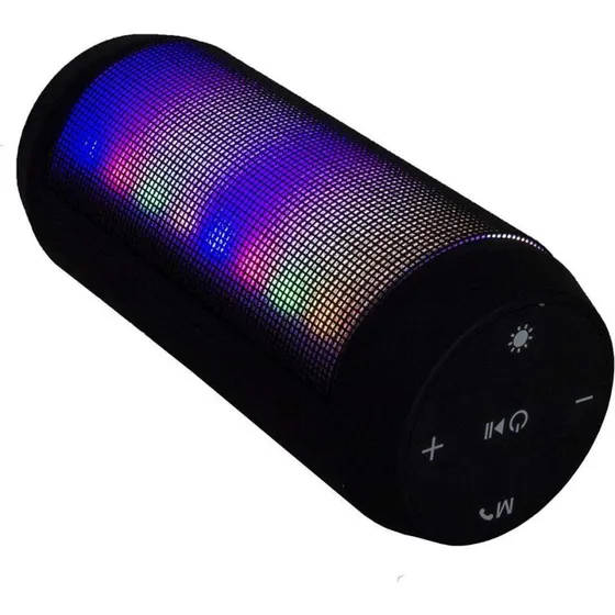 Esperanza FADO Bluetooth-højttaler, sort, 5 W med FM-radio og LED