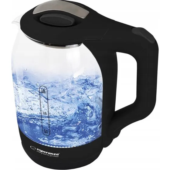 Esperanza EKK025K Elkedel 1,7 L, 1500 W, sort