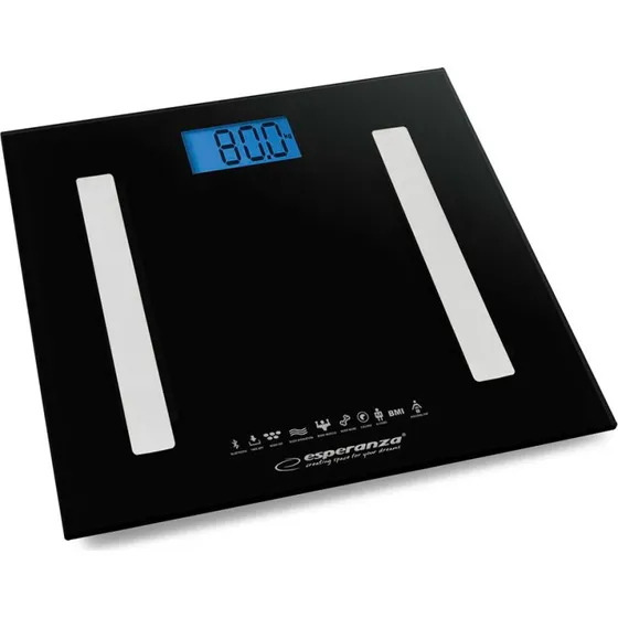 Esperanza Fit Digital Badevægt (180kg) Sort