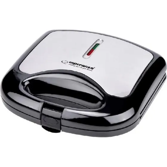 Esperanza ASIAGO Sandwichtoaster 1000 W sort/hvid
