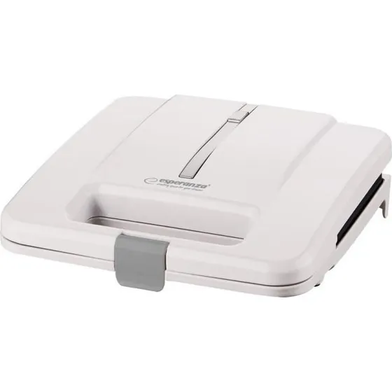 Esperanza EKT010W Sandwichtoaster 1000 W, Hvid