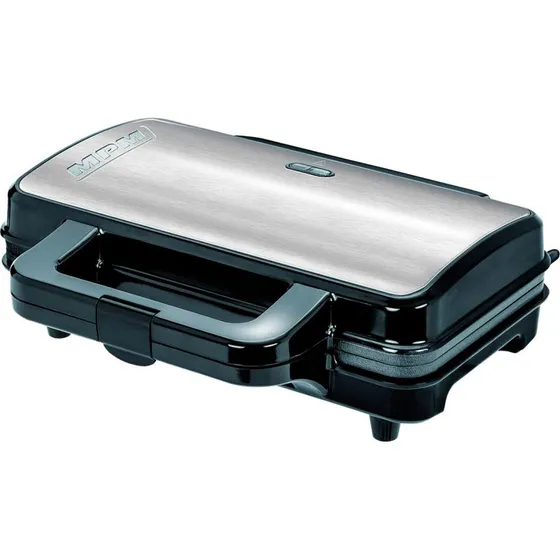 MPM MGO-20M Vaffeljern, 2 firkantede vafler, 1000 W, sort
