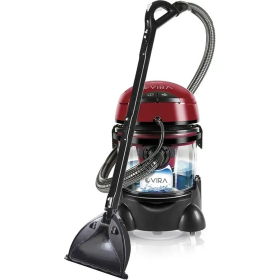MPM MOD-22 2400W Våd- og Tørstøvsuger, Posefri, 4,5 l, Rød