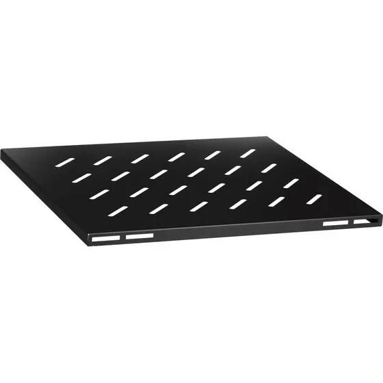 Lanberg Rackhylde 1U 19" Sort 120 kg