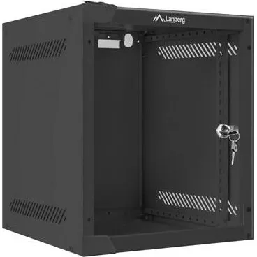 Lanberg WF10-2306-10B 6U Væghængt Rackskab, Sort
