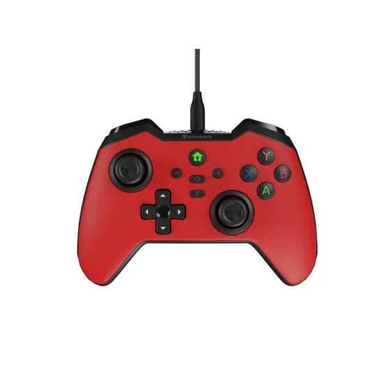 Genesis Mangan 300 Rød Kablet Gamepad til Android, Switch & PC