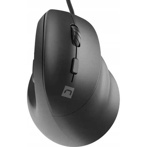 Natec Crake 2 Pro Vertikal Mus, USB, 12.800 DPI, Sort