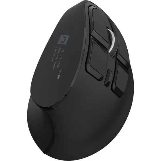 Natec Euphonie Pro Trådløs Ergonomisk Mus, 4000 DPI, Sort