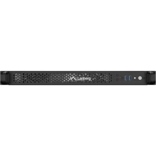 Lanberg SC01-3001-10B 1U Serverkabinet, 30 cm Dybde, Sort