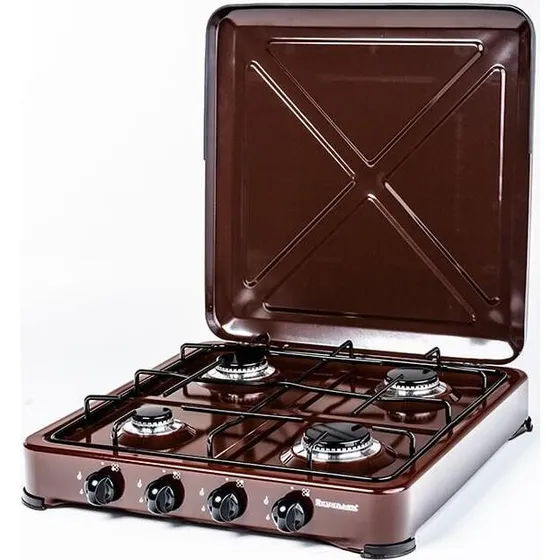 Ravanson K-04BR Gas Kogeplade 4 zoner Bronze