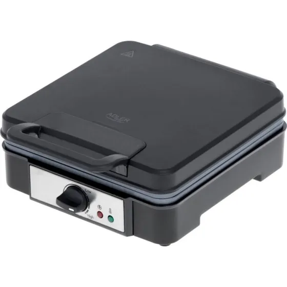 Adler AD3049 Vaffeljern til 4 firkantede vafler, 1800W