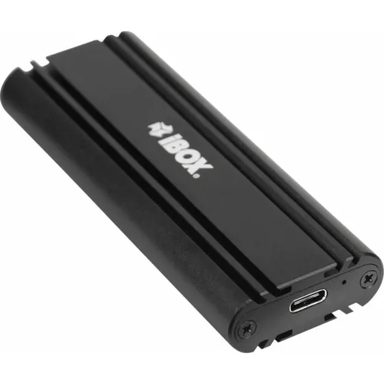 iBox HD-07 M.2 NVMe SSD-kabinet, sort, 10 Gbit/s