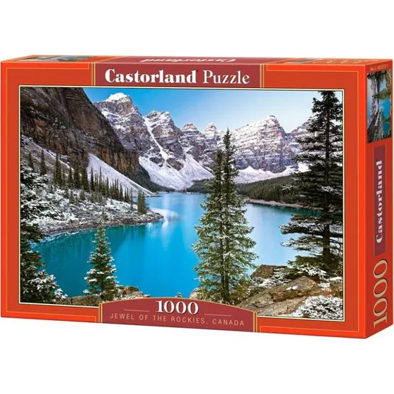 Castorland The Jewel of the Rockies, Canada 1000 brikker - Puslespil
