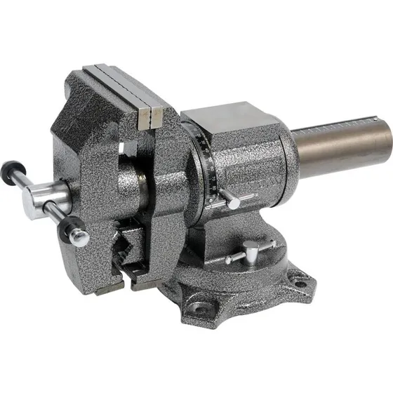 YATO YT-6505 Støbejern Ingeniørskruestik 10 cm med Drejefod