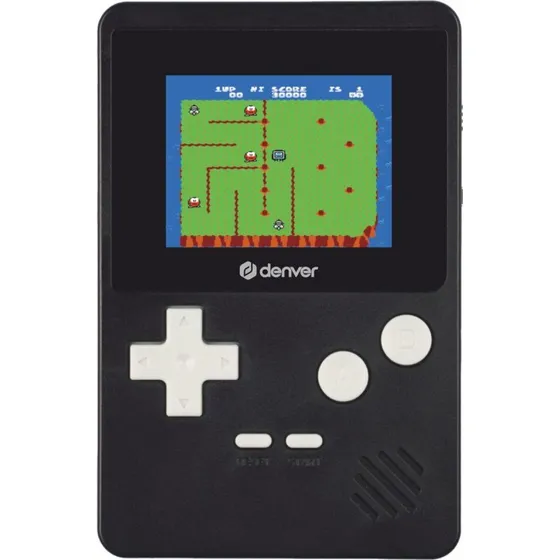 Denver GMP-290 Bærbar Spillekonsol med 200 Spil, 2,5" Skærm, Sort
