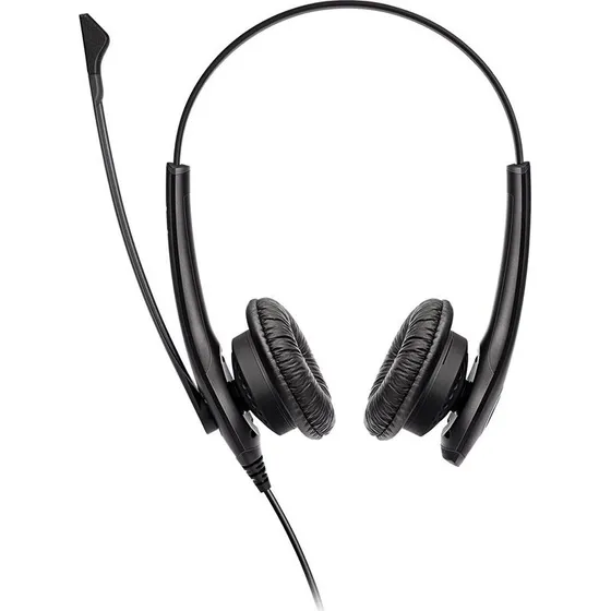 Jabra BIZ 1100 USB Duo Høretelefoner Sort