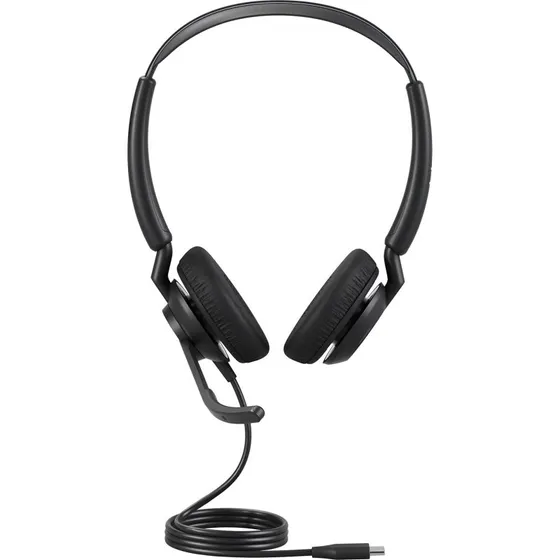 Jabra Engage 50 II UC Stereo Kablet Høretelefoner Sort