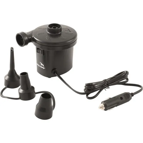 Easy Camp El Nino 12V elektrisk luftpumpe, 216 l/min, sort