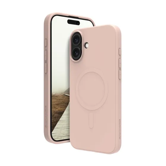 dbramante1928 Greenland Pro Lyserød Cover til iPhone 16 Plus (MagSafe)