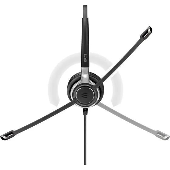 EPOS Sennheiser Impact SC 638 Mono Headset, Sort/Sølv