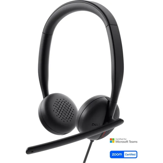 Dell WH3024 Kablet Høretelefoner Sort