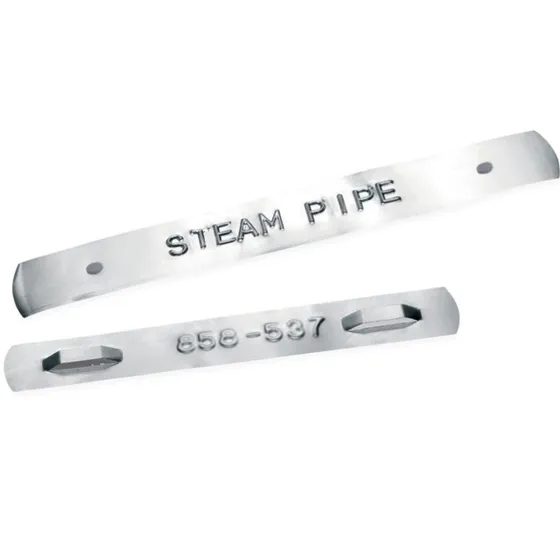 DYMO Rhino Prægebånd Rustfrit Stål 12 mm x 6,4 m
