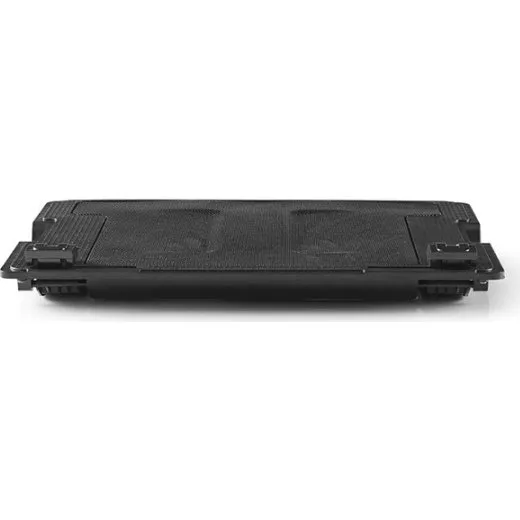 Nedis NBCR200BK Notebookkøler med Stander, 2x 140 mm Ventilatorer, USB-Hub, Sort