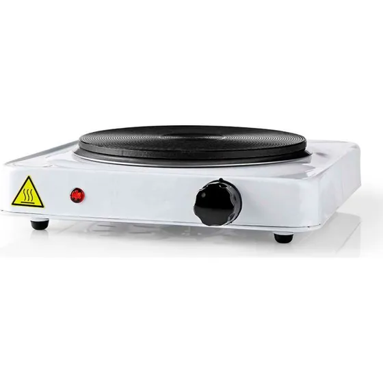 Nedis Elektrisk kogeplade 1500W, hvid