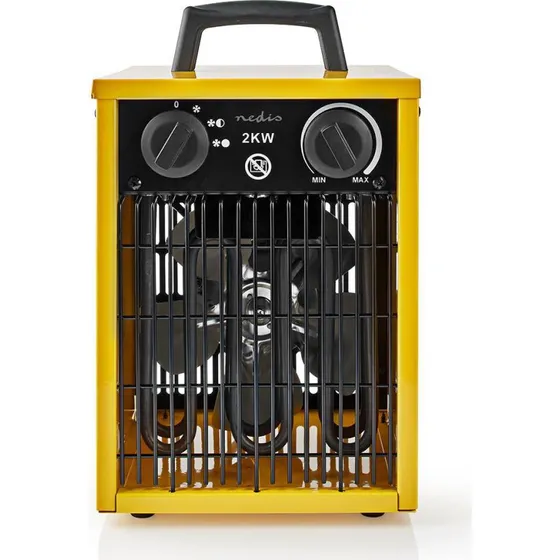 Nedis HTIF10FYW Gul Industriel Varmeblæser 1000/2000 W