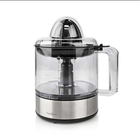 Nedis KAJC110CBK Citruspresser 0,8L, Sort/Sølv