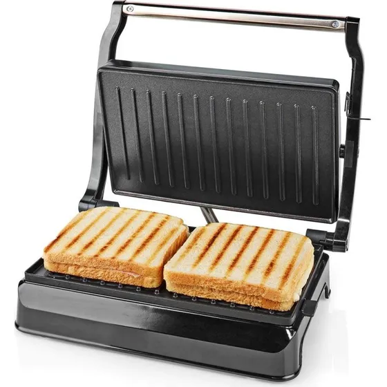 Nedis KAGR111FSR Kontaktgrill 700 W, 23 x 14,5 cm