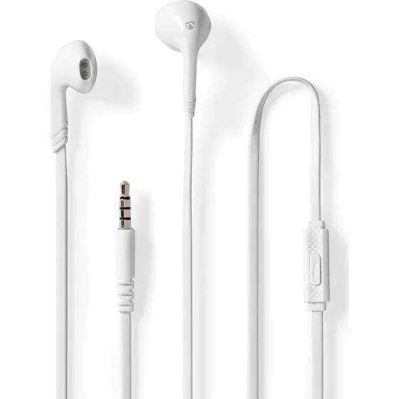 Nedis HPWD2021WT Hovedtelefoner | 3,5 mm | Hvid