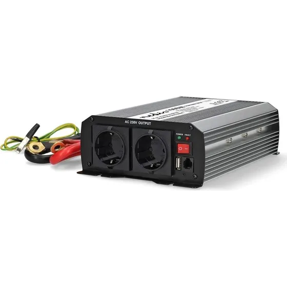 Nedis Modificeret Sinus Inverter 12V DC 1000W