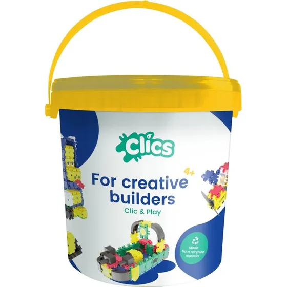 Clics CD007 Byggeklodser 225 dele, 4 år+