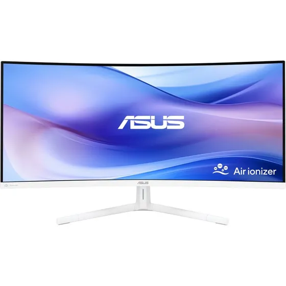 ASUS VU34WCIP-W 34" Ultrawide Monitor, 3440x1440, 100Hz, USB-C, Hvid