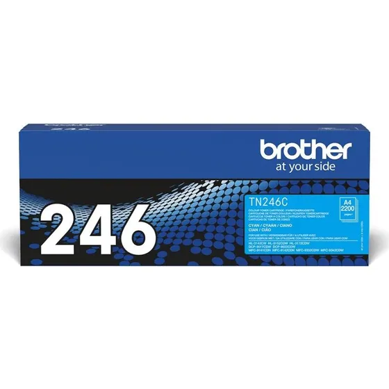 Brother TN-246C Cyan, original, 2200 sider