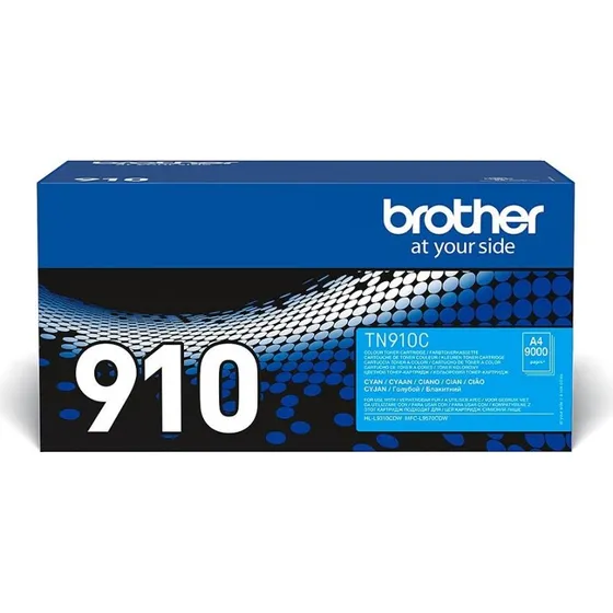 Brother TN-910C Cyan, Original Toner, Op til 9.000 Sider