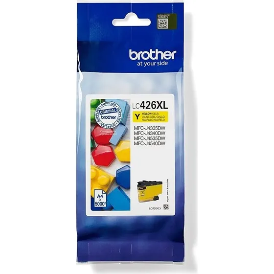 Brother LC426XLY Gul XL, op til 5.000 sider