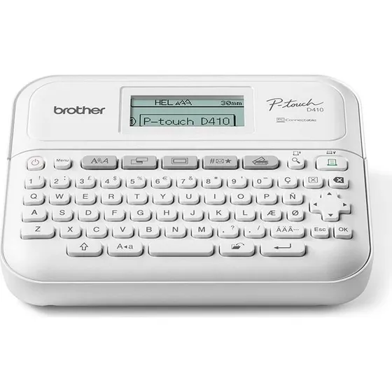 Brother PT-D410VP Labelmaskine, Termisk Overførsel, 180 dpi, USB, QWERTY