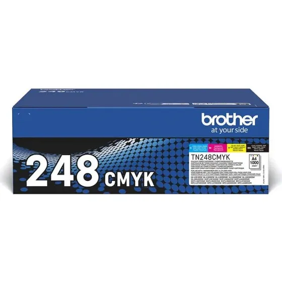 Brother TN248VAL CMYK Multipak, 4 x 1.000 sider