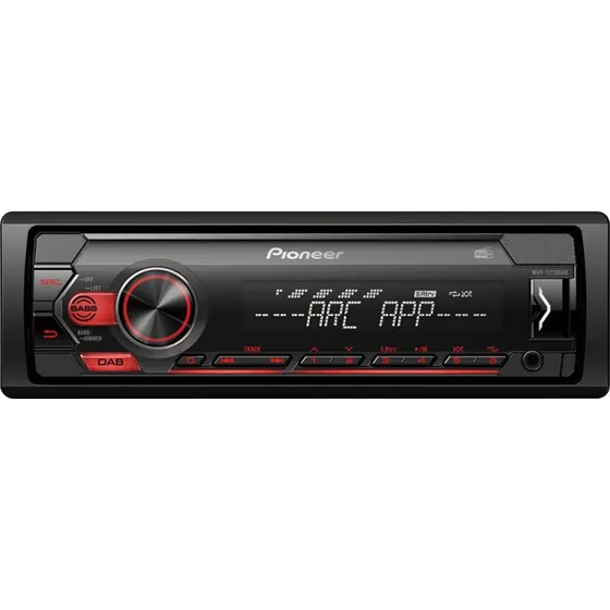 Pioneer MVH-S220DAB Bilradio, DAB+/FM/USB/MP3, 50W x 4