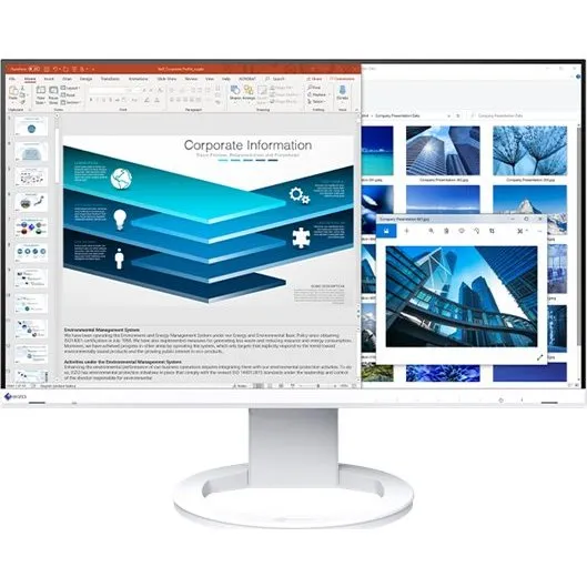 EIZO EV2480-WT 23.8" IPS USB-C Hvid