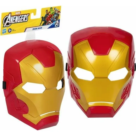 Hasbro Avengers Iron Man Maske, Rød, Uden Lyd