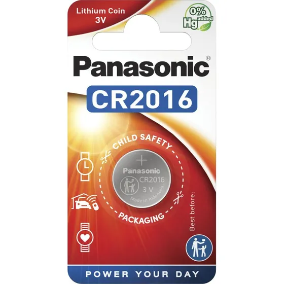 Panasonic CR2016 3V LITHIUM 1-PACK