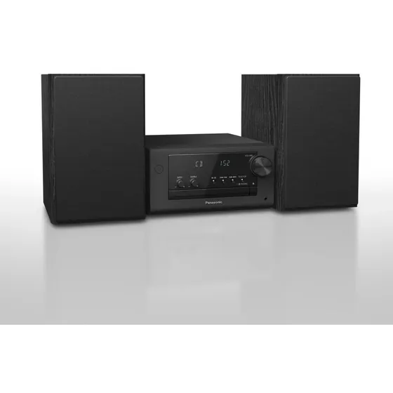 Panasonic SC-PM704 Mikro HiFi System, 80W, Sort